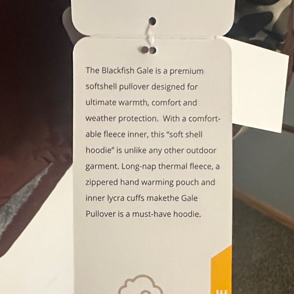 Blackfish Gale Soft Shell Pullover NWT - image 4